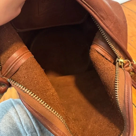 Vintage Coach Duffle Sac 9085 British Tan - Picture 12 of 14